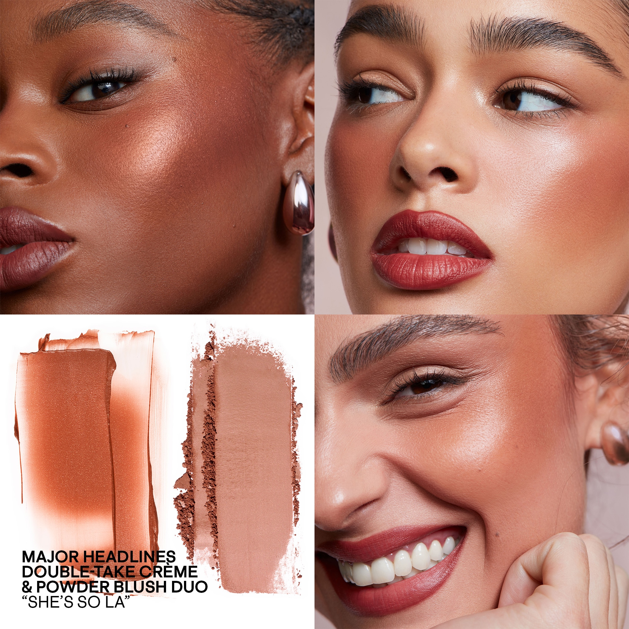 MAJOR HEADLINES DOUBLE-TAKE CRÈME & POWDER BLUSH DUO (DÚO DE RUBOR)